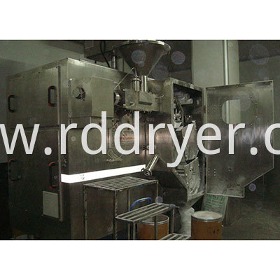 Quartz/coco peat/precipitated silica compaction granulating machine